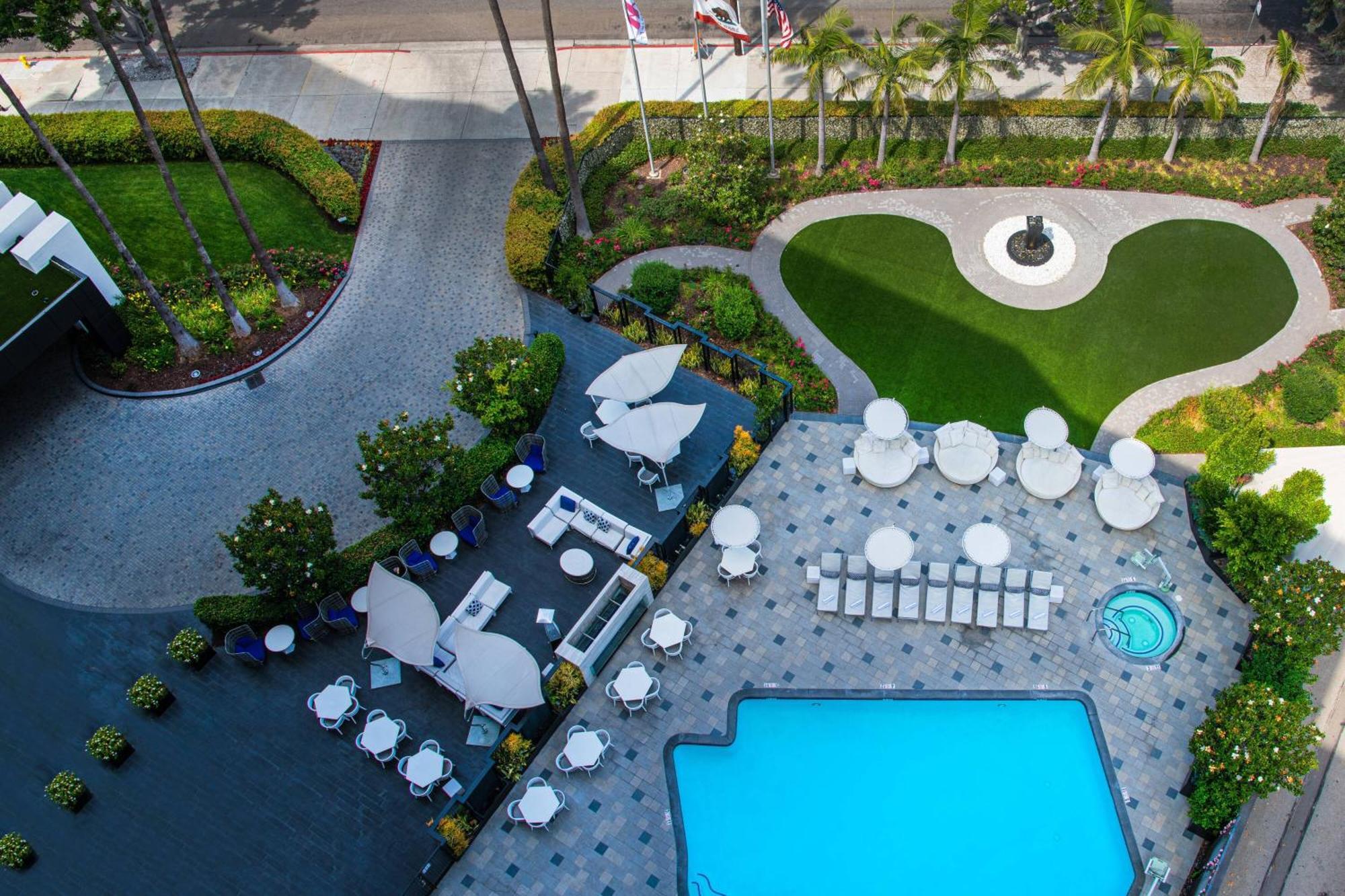 Beverly Hills Marriott Los Angeles Eksteriør billede
